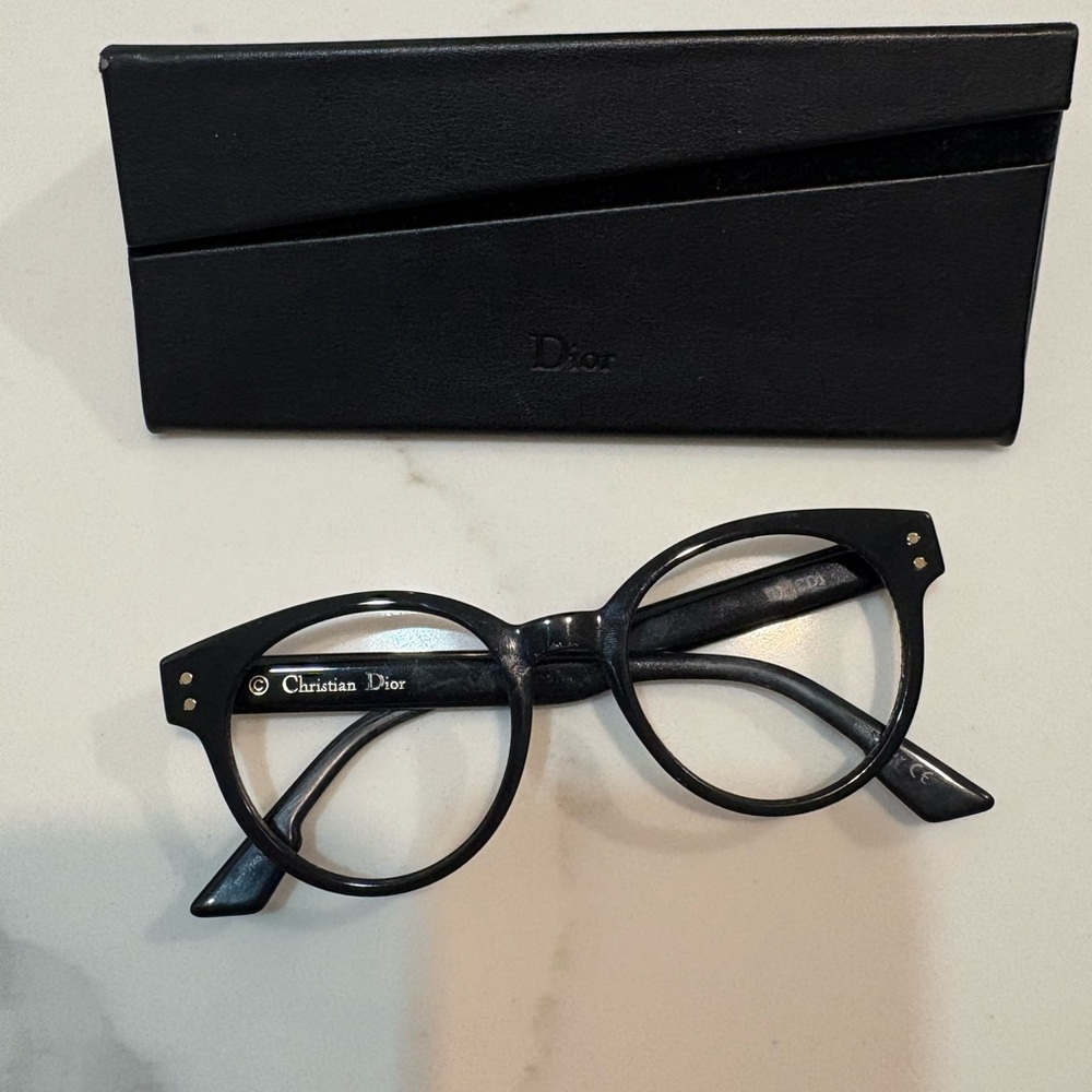 Dior Black Eyeglasses